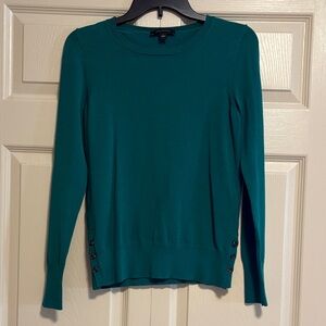 Ann Taylor Green Teal Knit Sweater